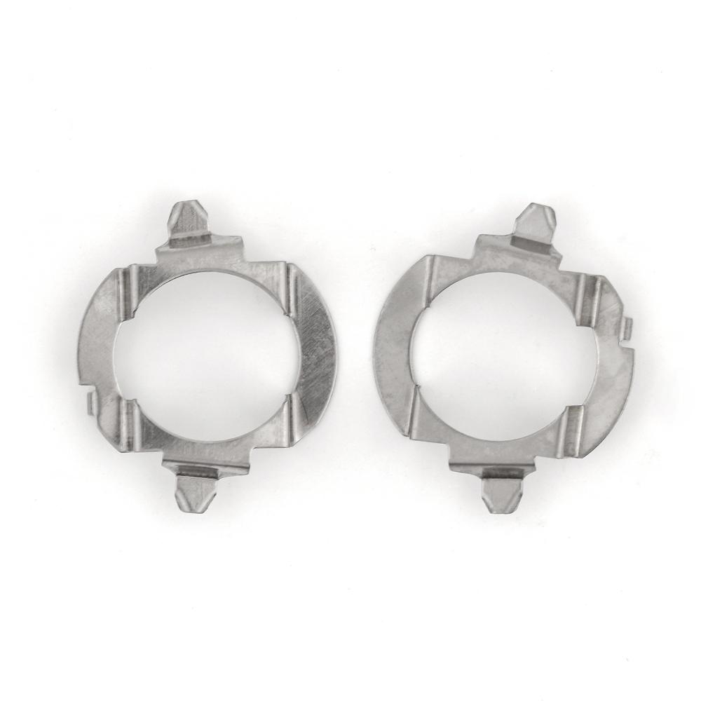 JNNJ Support d'ampoule halogène H7, 2PCS Auto Halogen Lamp Headlight Retainer, ABS Heat Resistance Bulb Holder Adapter Socket Base Holders Clip, Car JNNJ Support d'ampoule halogène H7, 2PCS Auto Halogen Lamp Headlight Retainer, ABS Heat Resistance Bulb Holder Adapter Socket Base Holders Clip, Car